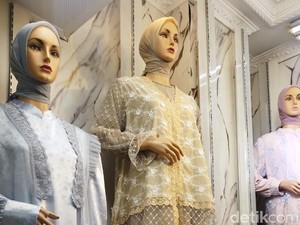 Viral Rompi Lepas Pasang Jadi Tren Baju Lebaran, Ini Harganya di Tanah Abang