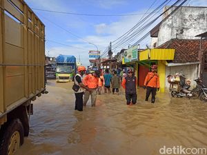 2 Sekolah Lumpuh, 1.600 KK Terdampak Banjir Blega Bangkalan