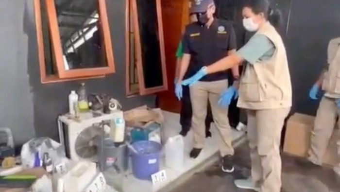 BNN Bongkar Pabrik MDMB-4EN-PINACA di Tangerang, Koki hingga Kurir Dibekuk