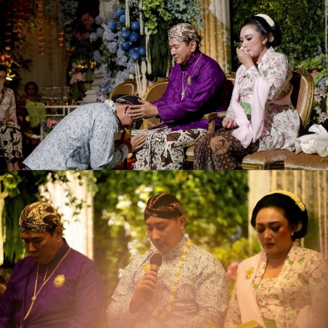 Momen Siraman-Sungkeman Darma Mangkuluhur Jelang Nikahi Patricia Schuldtz