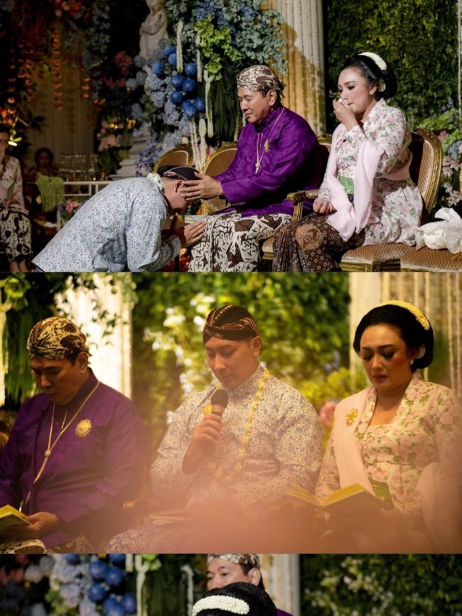 Momen Siraman-Sungkeman Darma Mangkuluhur Jelang Nikahi Patricia Schuldtz