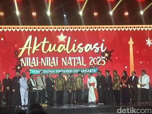 Hadiri Perayaan Natal di JI-Expo, Pramono Ingatkan Keluarga Fondasi Bangsa