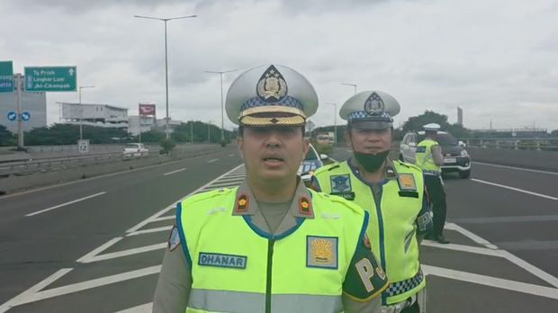 Kasat PJR Ditlantas Polda Metro Jaya Kompol Dhanar Dhono Vernandhie.