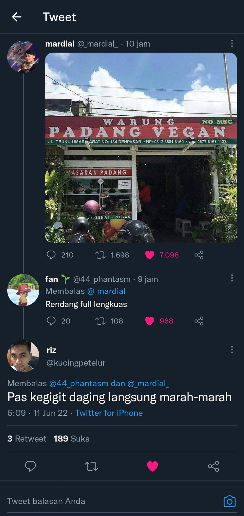 Kumpulan Balasan Chat Bikin Ngakak