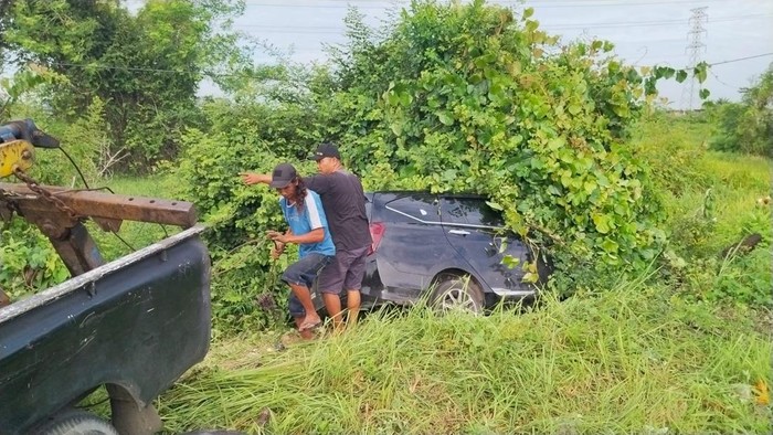 Mobil Pemain Asing Madura United Kecelakaan di Jalan Akses Suramadu