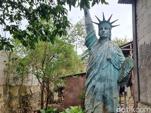 Warga Senang Ada Patung Liberty di Pondok Cabe: Hiburan, Nggak Usah ke AS
