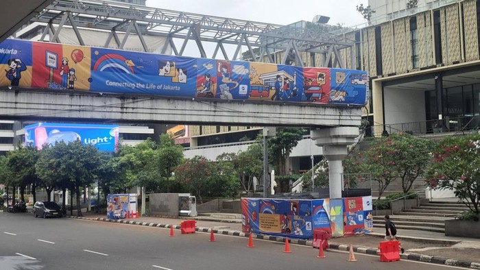 Transjakarta Bicara Nilai Historis JPO Sarinah, JPO Pertama di Indonesia