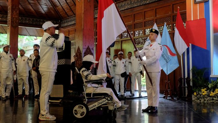 Kontingen Indonesia Dikukuhkan untuk ASEAN Para Games 2025 Thailand