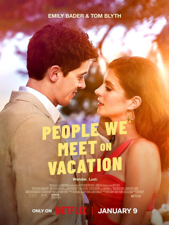 Poster film People We Meet on Vacation. (dok. Instagram.com/Netflix)
