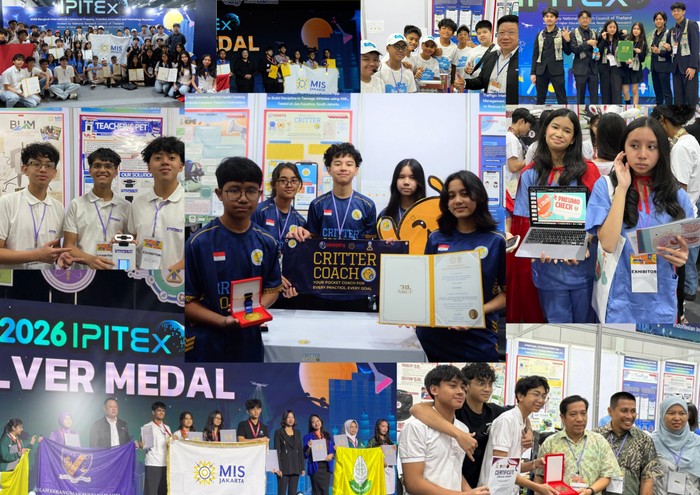 Siswa Mentari Intercultural School Jakarta Raih Medali Emas di IPITEx 2026