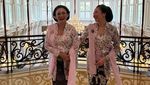 Pesona Tata Cahyani Berkebaya-Sanggul Jelang Pernikahan Darma Mangkuluhur