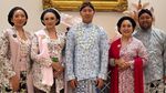 Pesona Tata Cahyani Berkebaya-Sanggul Jelang Pernikahan Darma Mangkuluhur