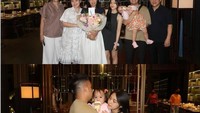 Diketahui juga kalau Echa adalah anak dari pemilik Royal Group, salah satu konglomerat di Malang, Jawa Timur. Ini momennya ketika makan bersama keluarga di sebuah restoran. Foto: Instagram/@elsaajapasal
