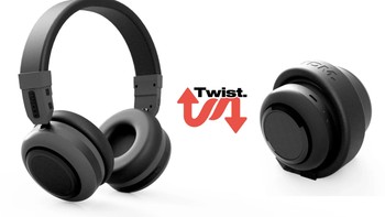 TDM, brand audio yang masih belia, memamerkan headphone unik yang bisa diputar dan berubah menjadi speaker. Dari yang awalnya dipakai sendiri, headphone ini bisa dipakai untuk mendengarkan musik beramai-ramai. Foto: TDM