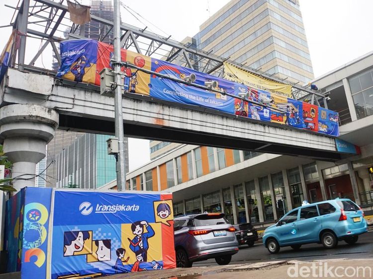 JPO Sarinah Kembali Hadir, Pemprov Janji Fasilitas Tetap Berfungsi