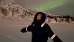 Saat Lyodra Dibuat Terpukau Melihat Indahnya Aurora