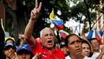 Massa Turun ke Jalan di Caracas, Tuntut Pembebasan Nicolas Maduro