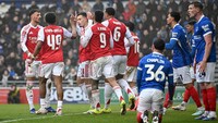 Portsmouth Vs Arsenal: Trigol Martinelli Loloskan The Gunners
