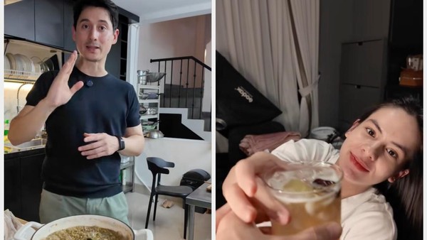 Sayang Istri! Nino Fernandez Bikin Menu ASI Booster Enak Buat Steffi Zamora
