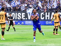 Selebrasi Ice Cold Beckham Antar Persib Kunci Puncak Klasemen