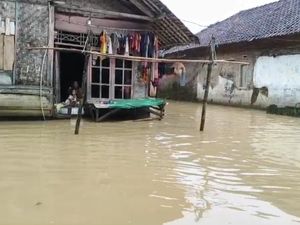Hujan Deras, 8 Kecamatan di Pandeglang Terendam Banjir