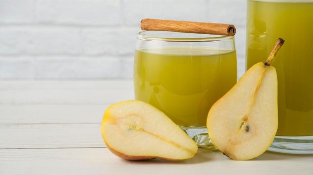 Jus pir mengandung lebih banyak sorbitol dibandingkan jus apel. Minuman ini juga sering direkomendasikan untuk anak-anak yang mengalami sembelit karena rasanya yang enak dan efeknya yang lembut pada sistem pencernaan.
