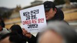 Aksi Protes Anti-Takaichi Pecah di Seoul Jelang Pertemuan Diplomatik