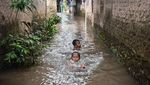Banjir Rendam 10 RT di Cilandak Timur