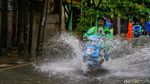 Banjir Rendam Jalan Raya Jagakarsa, Lalu Lintas Tersendat