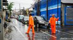 Banjir Rendam Jalan Raya Jagakarsa, Lalu Lintas Tersendat