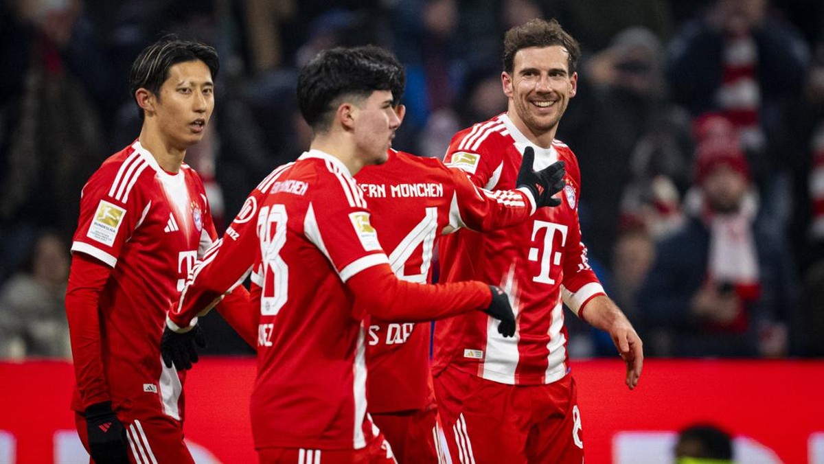 Bayern Munich menang 8-1 atas Wolfsburg dalam lanjutan Bundesliga 2025/2026. (Foto: M. Donato/FC Bayern via Getty Images)