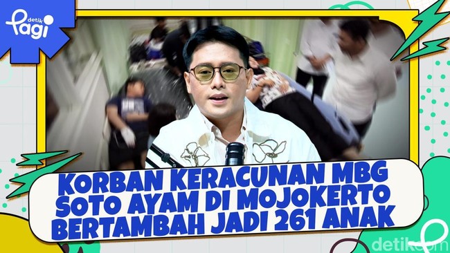 Video: Korban Keracunan MBG Soto Ayam di Mojokerto Bertambah Jadi 261 Anak