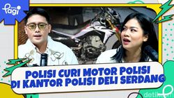Video: Polisi Curi Motor Polisi di Kantor Polisi Deli Serdang