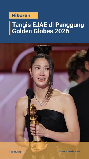 Video Pidato Emosional EJAE di Golden Globes atas Kemenangan Golden