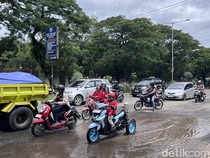 Potret Jalan Perintis Kemerdekaan Makassar Baru Diaspal Tapi Sudah Rusak