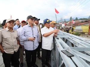 Pastikan Kondisi Pascabencana, Tito Cek Langsung Infrastruktur di Aceh