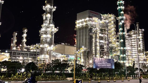 Kilang minyak terbesar di Indonesia yakni Refinery Development Master Plan (RDMP) Balikpapan, Kalimantan Timur. (Dok. Kementerian ESDM)