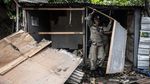 Lapak PKL Liar di Pasar Kobong Semarang Dibongkar