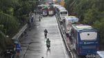 Mangga Dua Banjir, Layanan TransJakarta Terhenti