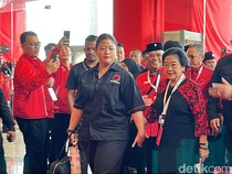 Digandeng Anak Puan, Megawati Hadiri Penutupan Rakernas PDIP di Ancol