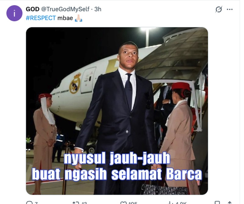 Meme Madrid Dikalahkan Barca