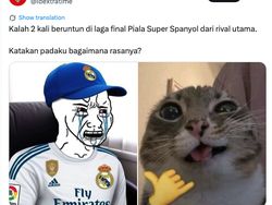 Meme Kocak & Menohok Gentayangan Usai Real Madrid Dikalahkan Barcelona