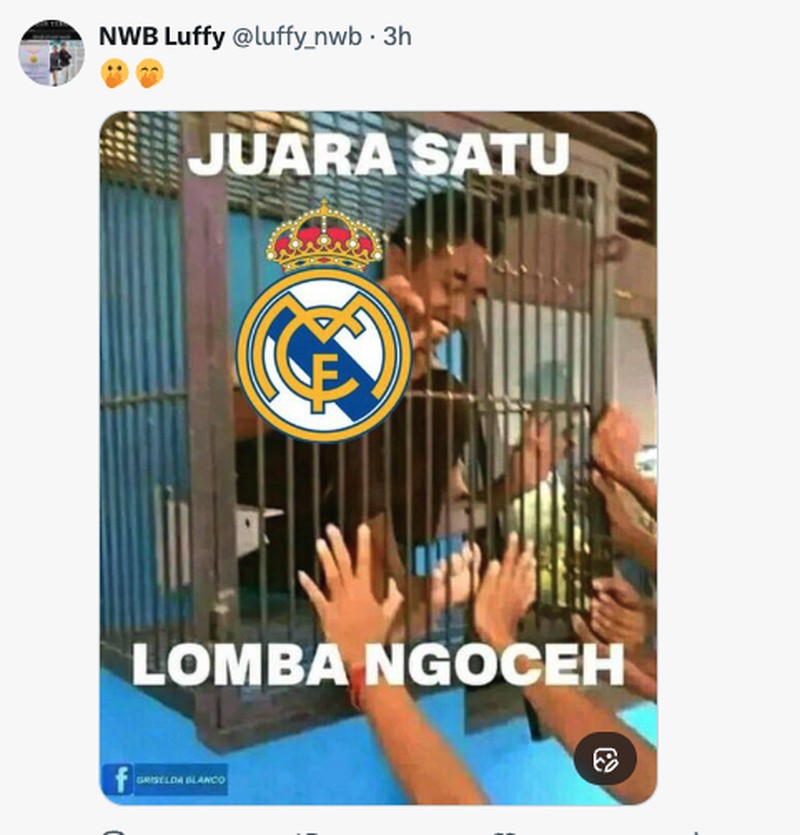 Meme Madrid Dikalahkan Barca