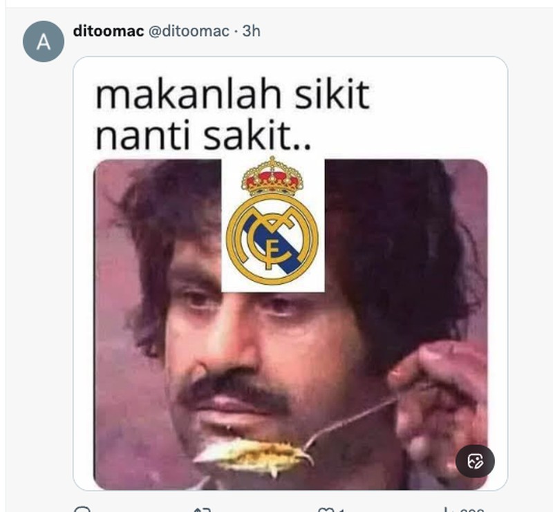 Meme Madrid Dikalahkan Barca