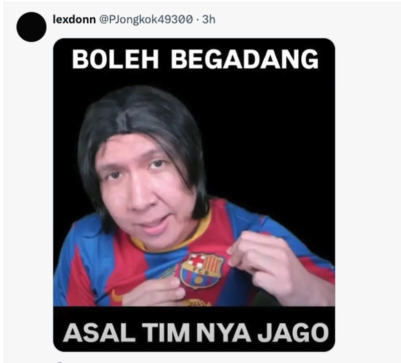 Meme Madrid Dikalahkan Barca