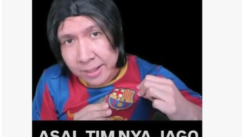 Sebuah pesan penting: boleh begadang asal timnya jago... Foto: X.com