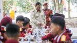 Momen Prabowo Tinjau Fasilitas Sekolah Rakyat di Kalsel