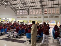 Momen Prabowo Tinjau Kelas hingga Ruang Makan Sekolah Rakyat 9 Banjarbaru