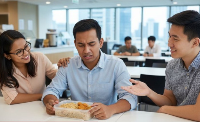 Parah! Pria Ini Ketahuan Sering Buang Bekal Makanan dari Istrinya