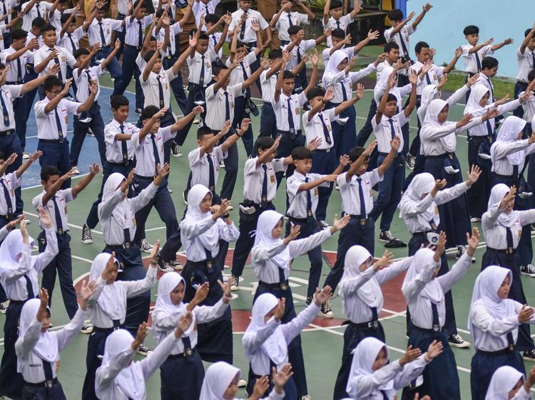 Pascalibur Semester, Siswa SMPN 1 Ciamis Kembali Masuk Sekolah